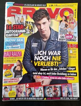 Bravo Nr. 09 von 2016 Zeitschriften Jugend Magazin Musik Musikzeitschrift Kult - Essen