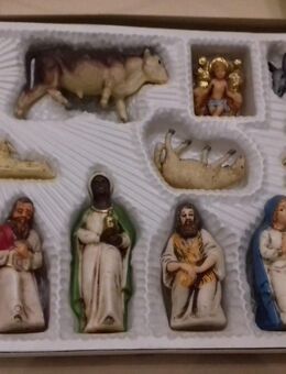 12-teiliges Krippenfiguren-Set, handgemalt, Made in Germany - Hamburg