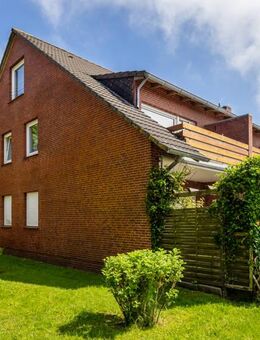 Gemütliche 2-Zimmer- Erdgeschosswohnung mit Terrasse und Stellplatz in Dornumersiel - Dornum