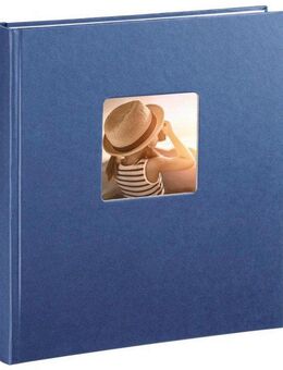 Hama Fotoalbum Fine Art, Blau Photoalbum zum Einkleben