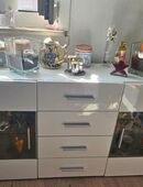 Sideboard weiß glänzend in 71522