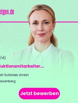 Produktionsmitarbeiter (m/w/d) - Wassenberg