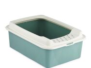 Rotho MyPet Schalentoilette Eco Bonnie, M - Mistelzweig grün / weiß