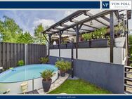 Sonniges zu Hause mit eigenem Pool, überdachter Terrasse und Wohnkeller - Berlin