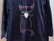 Langarmshirt mit Katze glitzert gr. 110, Topolino - Berlin