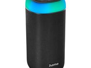 Hama Bluetooth Box LED 30 W Xtra Bass 360ᵒ Sound, wasserdicht nach IPX 4 Bluetooth-Lautsprecher Stereo (A2DP Bluetooth, AVRCP Bluetooth, HFP)