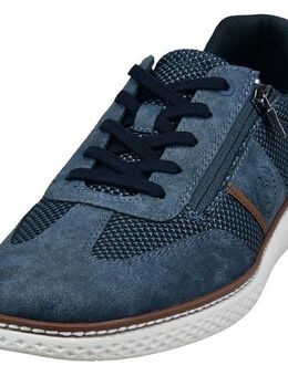 bugatti Schnürschuh Schnürschuh, Freizeitschuh, Halbschuh mit zusätzlichem Reißverschluss