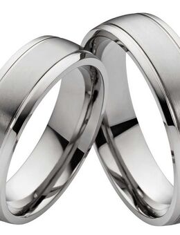 Traumhaft klassisch Titanringe T035 6mm breit - Aholming