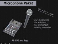 [VERMIETUNG] Shure Microphone + Tonmixer Microphone Packet - Magdeburg