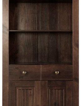 Home affaire Bücherregal Liotta, mit 3 verstellbare Einlegeböden, 1 Schubkasten, massives Kiefernholz