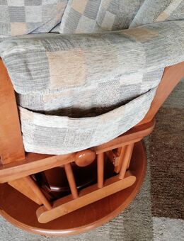 WOHNZIMMERSESSEL MIT HOCKER - Swisttal