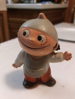 Original Mainzelmännchen - Berti - ZDF/GOEBEL - 1960er Jahren -Antik -Höhe 11 cm - Augsburg
