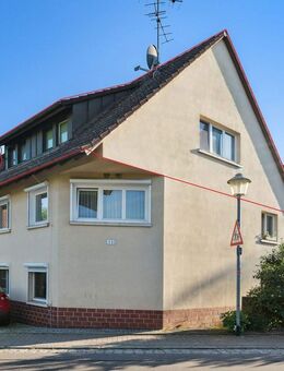 Helle Zwei-Zimmer-Wohnung im Dachgeschoss in ländlicher Lage! (WHG Nr. 9) - Rheinfelden (Baden)