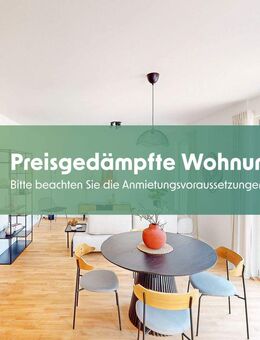 Mietpreisgedämpfte Wohnung! Familienfreundliche 4-Zimmer-Wohnung mit Balkon und zwei Bädern - Düsseldorf