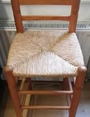 Barhocker, Holz-Baststuhl in 56112