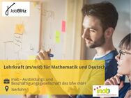 Lehrkraft (m/w/d) für Mathematik und Deutsch - Iserlohn