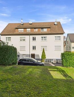 Sofort frei! Energieeffizienzklasse B, 3 Zi. Whg., Tageslichtbad, EBK, Terrasse, Gartenanteil - Neuhausen (Fildern)