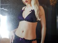2 tlg Straps Rock Set schwarz/lila mit Steinchen - Espenau