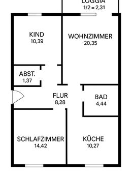 Solide vermietet, liebevoll gepflegt - 3-Zimmer-Wohnung mit Balkon in München-Pasing - München