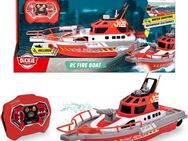 Dickie Toys RC-Boot Feuerwehrboot, mit Wasserspritzfunktion und Fernbedienung