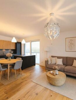 Penthousewohnung, Fahrstuhl in die Wohnung, Energieeffizienzklasse A und riesige Dachterrasse! - Lütjenburg