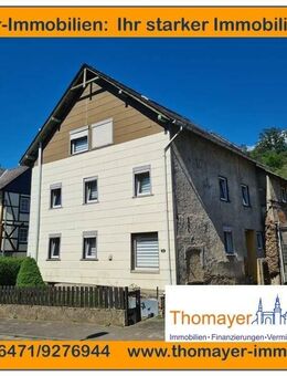 ***Großfamilie aufgepaßt: Wohnhaus mit viel Platz und Scheune!!!*** - Weinbach