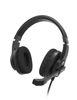 Hama PC-Office-Headset "HS-P350 V2", Stereo, Schwarz, Headset PC-Headset (Kompatible Betriebssysteme: Windows 11/10/8/7)
