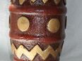 Original afrikanische Stumpen Kerze mit Motiv Afrika Djembee Trommel  XXL 5800 Gramm in 63739