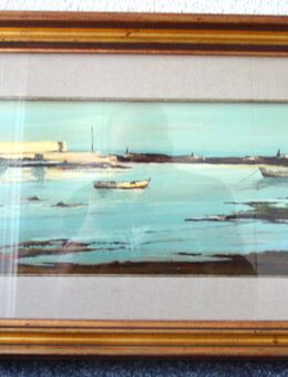 Ölgemälde Portecciolo meriditionale - Colombo 1981 - München Bogenhausen