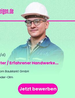 Meister / Erfahrener Handwerker als Koordinator im Handwerker - Service (m/w/d) - Nieder-Olm