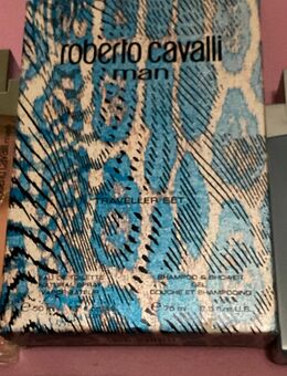 Roberto Cavalli Man Travellerset, 50 ml Eau de Toilette und 75 ml Shower Gel, Vintage aber neu - Schermbeck