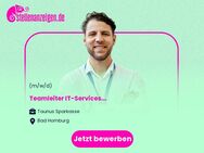 Teamleiter IT-Services (m/w/d) - Bad Homburg (Höhe)