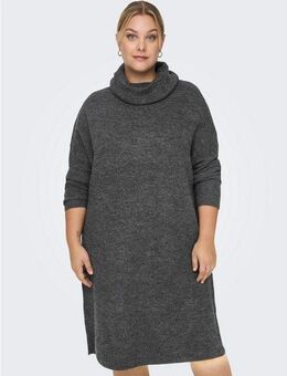 ONLY CARMAKOMA Strickkleid CARJANA L/S COWLNCK DRESS WOOL KNT