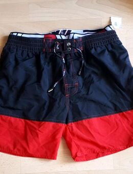 Badeshorts | Badehose Rot/Schwarz oder Royalblau von BWET Gr.M - München