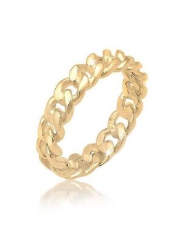 Elli Fingerring Panzer Design Bandring 925 Silber