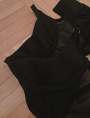 Schwarzer BH mit Netzstoff - Perfekt für den Sommer! in 8280