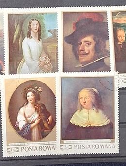 Briefmarken Rumänien 1969 Gemälde Satz komplett gestempelt - Görlitz