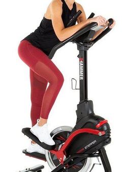 Hammer Power-Stepper Cross-Stepper, Fitness-Apps per Smartphone/Tablet