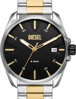 Diesel Quarzuhr MS9 DZ2196, Armbanduhr, Herrenuhr, Datum