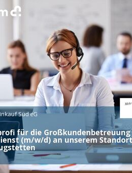 Vertriebsprofi für die Großkundenbetreuung im Innendienst (m/w/d) an unserem Standort March - Hugstetten - March