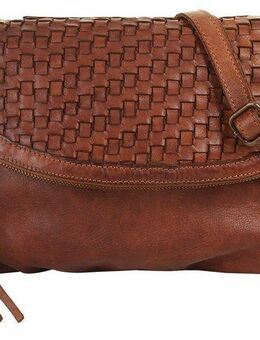 Samantha Look Umhängetasche, echt Leder, Made in Italy