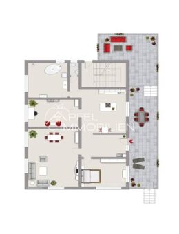 Helle und geräumige 3,5-Zimmer Wohnung mit großer Terrasse - Böblingen