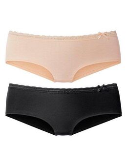 Nuance Panty (2-St) aus weicher Baumwolle