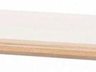 INOSIGN Wandboard Salerno, modernes Wandregal, Wandhalter mit Ablagefläch, 180 cm breit, vielseitig einsetzbares Hängeregal, Weiß mit Eiche Evoke Dekor