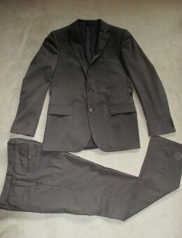 NEU * Gesellschafts * Dinner * Hochzeits * Anlass * Ausgeh * Business * Schurwolle * Nadelstreifen * ANZUG "HUGO BOSS" Original * Modell: Amaro Heise * Gr. 44- 46, 48/ S- M * schoko- braun * - Riedlingen