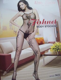Schwarzes Netzkleid Stretchkleid S-L - Verl