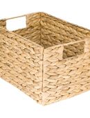 1x HMF Aufbewahrungskorb Korb aus Wasserhyazinthe Gr.M #37242 in 75217