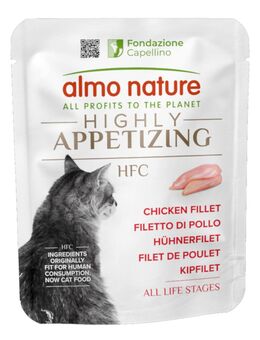 Almo Nature HFC Highly Appetizing 6 x 50 g - Hühnerfilet