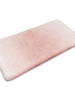 OTTO home Badematte Utta, Höhe 25 mm, rutschhemmend beschichtet, schnell trocknend, Polyester, rechteckig, Badteppich, getuftet, mit modernem Farbverlauf, flauschig, hochflor