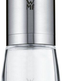 WMF Gewürzmühle De Luxe manuell, (1 Stück), Keramik-Mahlwerk, aromadicht, Mahlstärken-Einstellung, Cromargan